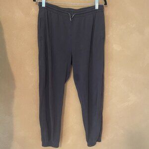 Grey low rise sweatpants